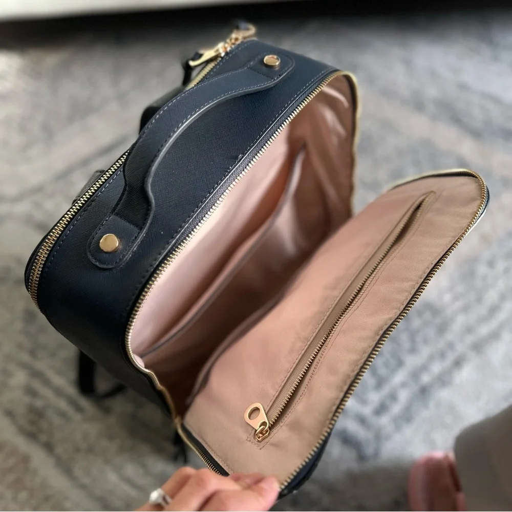 Calpak Kaya 15 inch Laptop Backpack navy - Picture 3 of 5